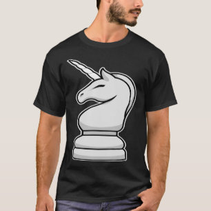 T-shirt Échecs Figure I Cheval Blanc Springer Unicorne