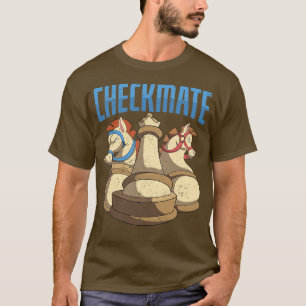 T-shirt Échecs Joueur d'échecs mat Chess