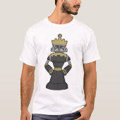 T-shirt Échecs King Crown Chess (Devant)