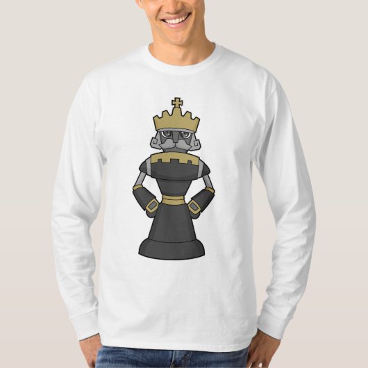 T-shirt Échecs King Crown Chess (Devant)