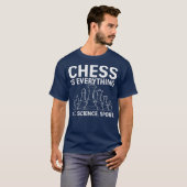 T-shirt Échecs Lover Idée cadeau Art Science Stratégie spo (Devant entier)