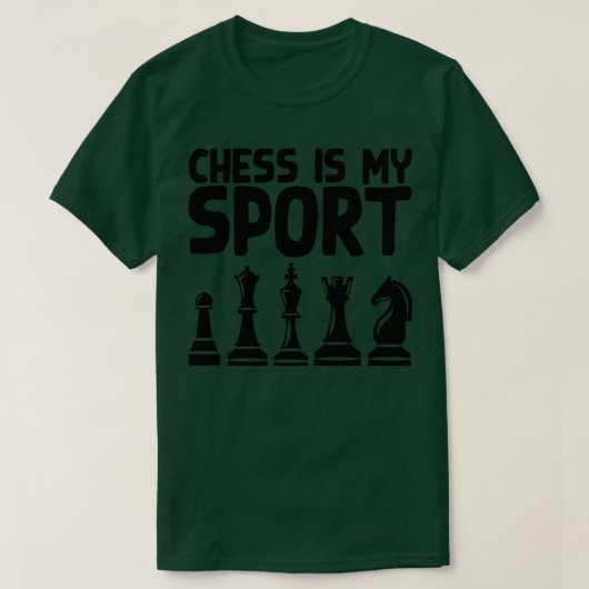 T-shirt Échecs Mon Sport 1 (Design devant)