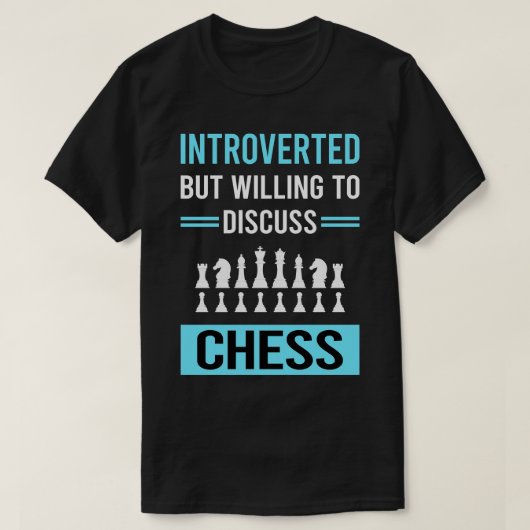 T-shirt Échecs présentés (Design devant)
