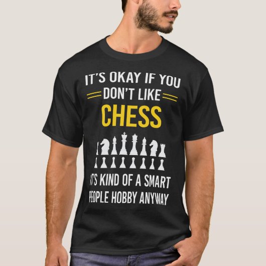 T-shirt Échecs Smart People (Devant)