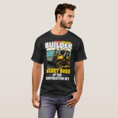 T-shirt Échelle De Construction Mini Pour Les Enfants Avec (Devant entier)