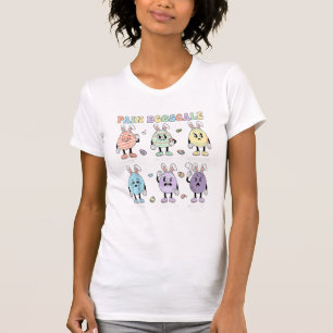 T-shirt Échelle de douleur Cute Eggs infirmière triage éva