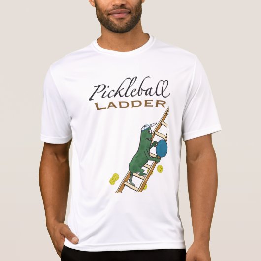 T-shirt Échelle de Pickleball (Devant)