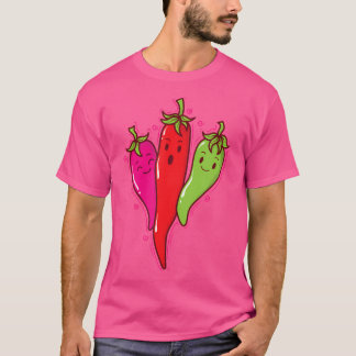T-shirt Échelle de Scoville du piment