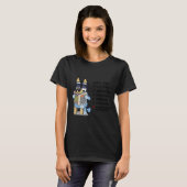 T-shirt Échelle équitable (Devant entier)
