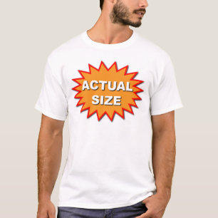T-shirt échelle grandeur