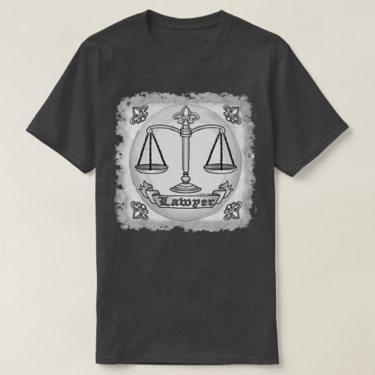 T-shirt Échelles de justice (Design devant)