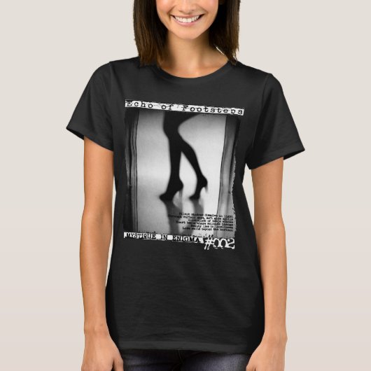 T-shirt Écho de pas (Devant)