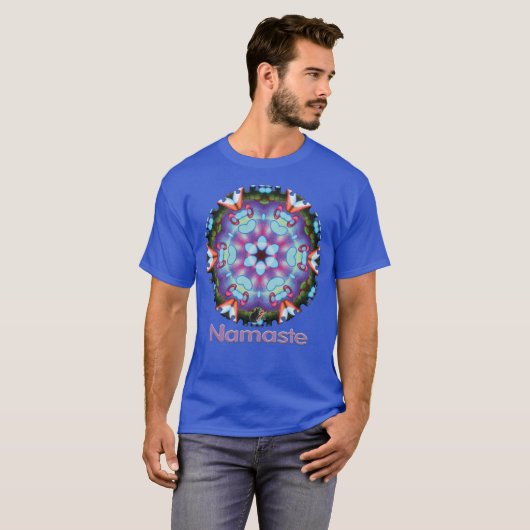 T-Shirt Echo Namaste Kaléidoscope (Devant entier)