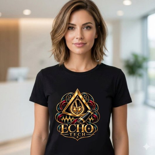 T-shirt Echo Tech - Echocardiographiste - Sonographe