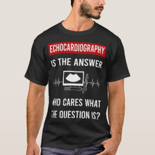 T-shirt Échocardiographie Échocardiographiste Échocardiogr