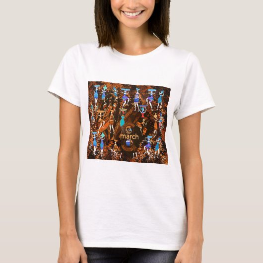 T-shirt Echoes of Empowerment: March 8th (Devant)