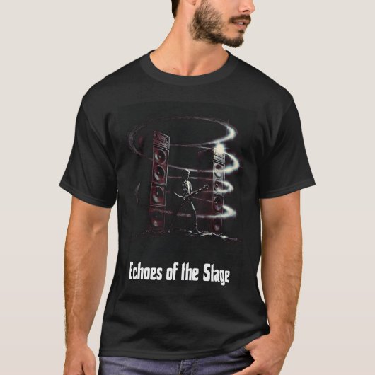 T-shirt Echoes of the Stage (Devant)