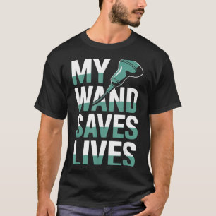 T-shirt Échographiste radiologie médicale par ultrasons