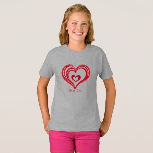 T-shirt Échos Amoureux (Devant entier)