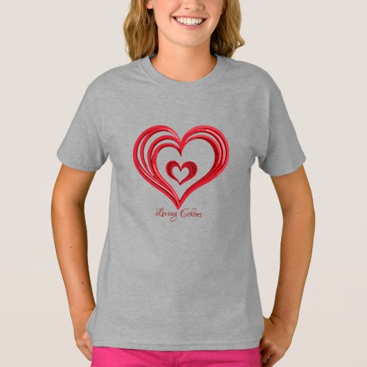 T-shirt Échos d'amour (Devant)