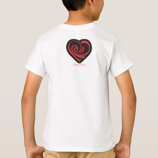 T-shirt Échos d'amour (Dos)