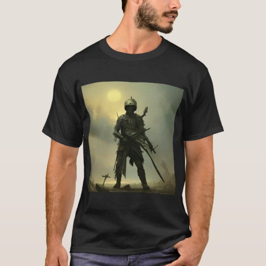T-shirt Échos de guerre (Devant)