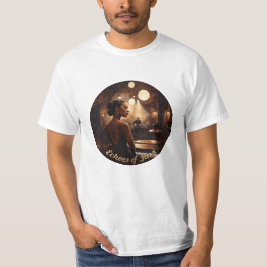 T-shirt Échos de Jazz (Devant)