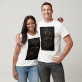 T-shirt Échos infinis | Luxe Cercle Concentrique (Unisexe)