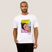 T-shirt Échos Romantiques Bande Dessinée de Romance de Cœu (Devant entier)