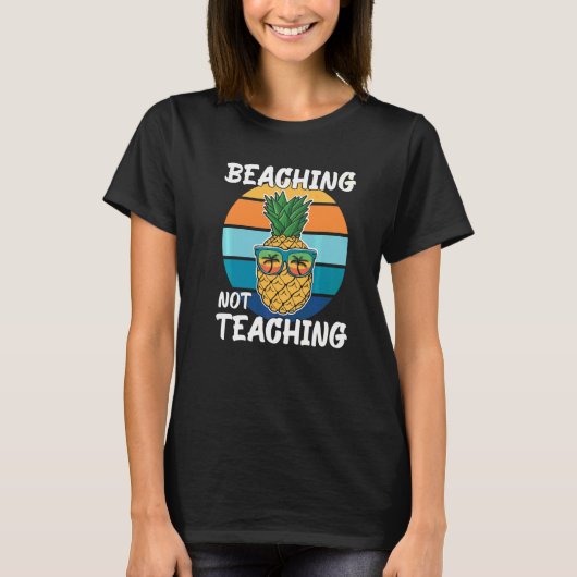 T-shirt Échouage Pas Enseignement École Fermée Été Enseign (Devant)