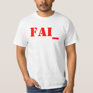 T-shirt Échouer