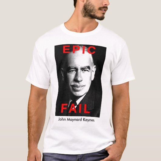 T-shirt Échouer de Keynes (Devant)