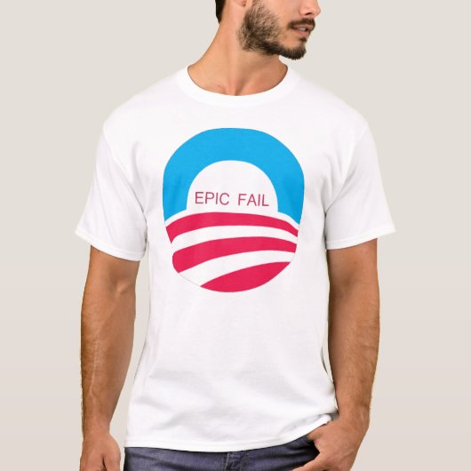 T-SHIRT ÉCHOUER ÉPIQUE OBAMA (Devant)