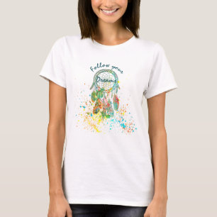 T-Shirt éclaboussé attrape-rêves