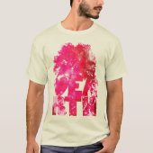 T-shirt Éclaboussure de framboise (Devant)