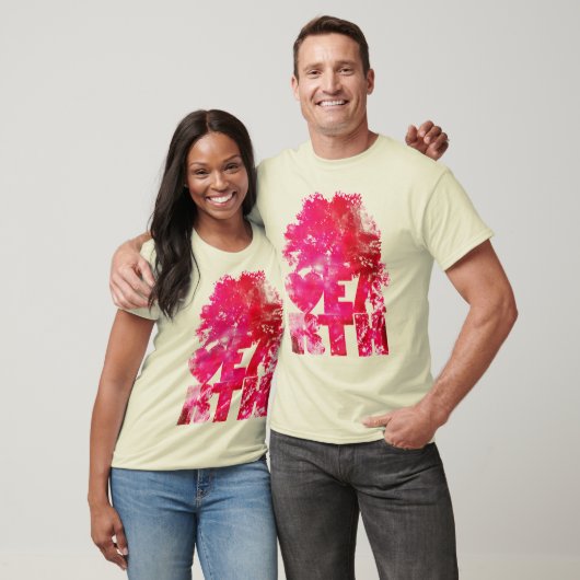 T-shirt Éclaboussure de framboise (Unisexe)
