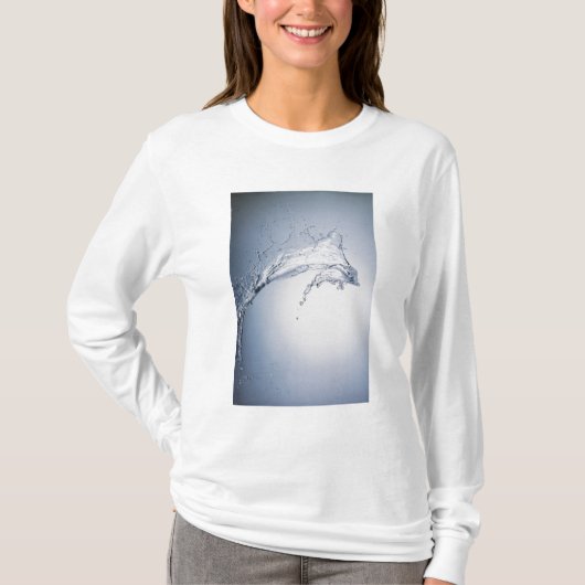 T-shirt Éclaboussure de l'eau (Devant)