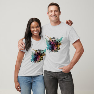 T-shirt Éclaboussure de Sass - Apparemment, nous sommes de