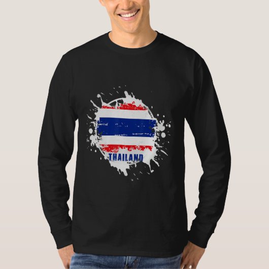 T-shirt Éclaboussure thaïlandaise (Devant)