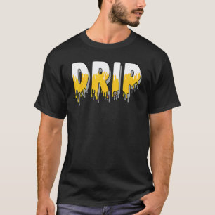 T-shirt Éclair à goutte 4 s Correspondant