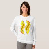 T-shirt éclair crayon (Devant entier)
