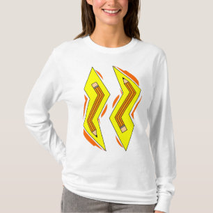 T-shirt éclair crayon