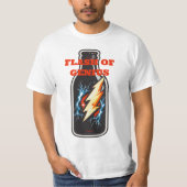 T-shirt Éclair de génie (Devant)