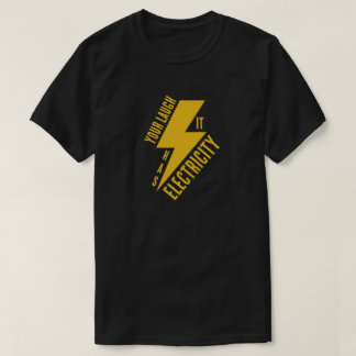 T-shirt Éclair de rire électrique Art