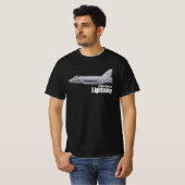 T-shirt Éclair électrique anglais (Devant entier)