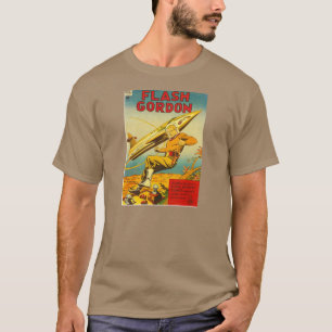 T-shirt Éclair Gordon 1948 de la science fiction de