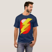 T-shirt éclair jaune (Devant entier)