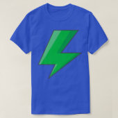 T-shirt Éclair Lime Green Graphic Tee Easy Hallowe (Design devant)
