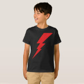T-shirt Éclair rouge (Devant entier)