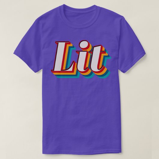 T-shirt Éclairage (Design devant)